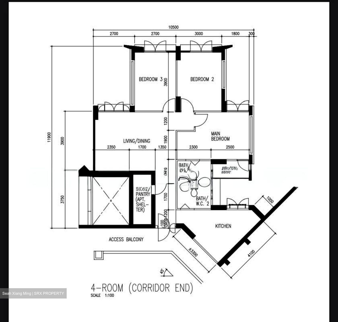 Blk 201C Compassvale South Gate (Sengkang), HDB 4 Rooms #534119271